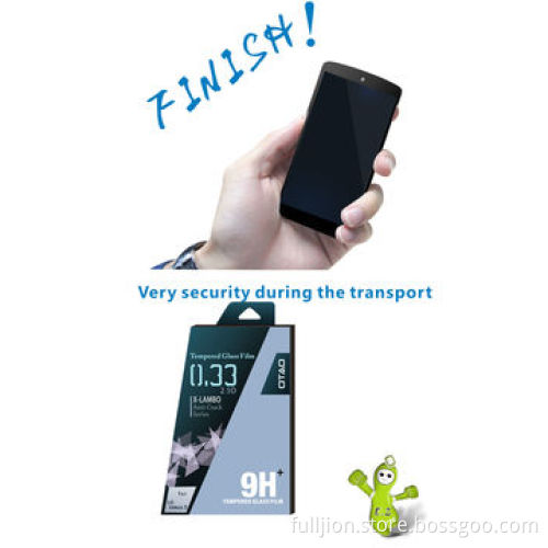 free sample for OTSGALGNE5-3F-P0.2mm 2.5D curved edge round angle tempered-glass screen protector fo